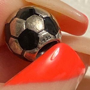 Pandora Jewelry - Pandora Authentic Soccer Ball Charm Pandora Jewelry - Pandora Authentic Soccer Ball Charm
